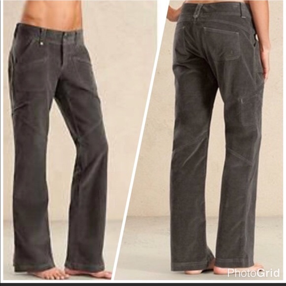 Athleta Pants - ATHLETA VELVET DUSTER PANTS. CHARCOAL GREY. NWOT.